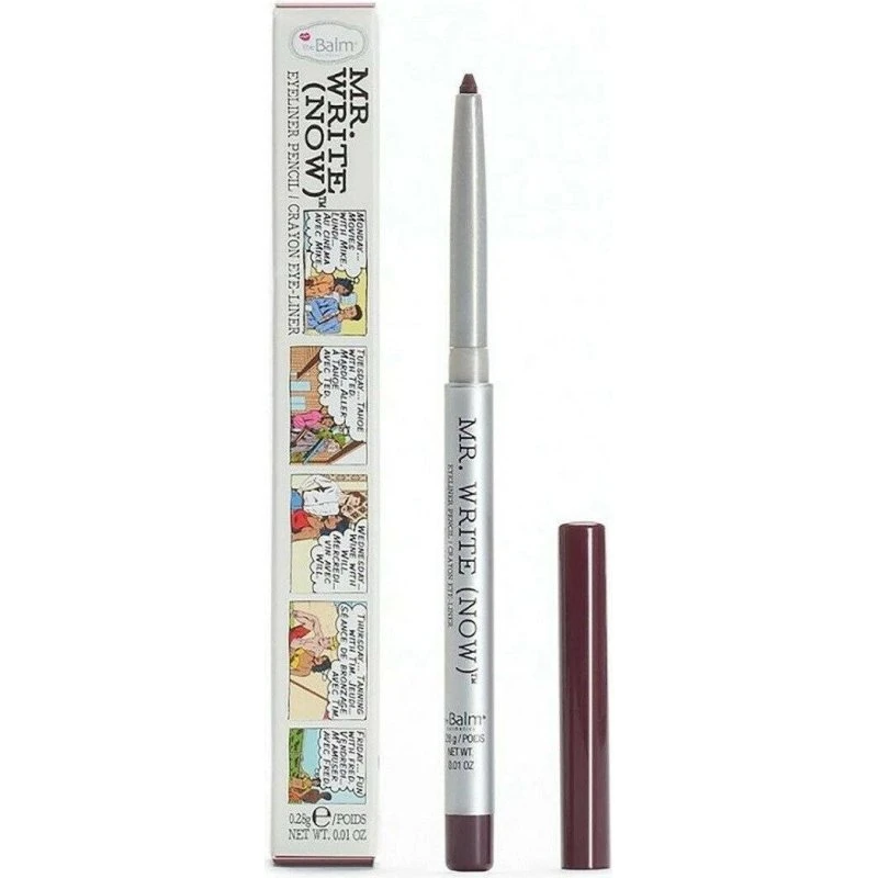 The Balm Mr. Write(Now) Precision Gel Eyeliner - Bordeaux, 0,28 g