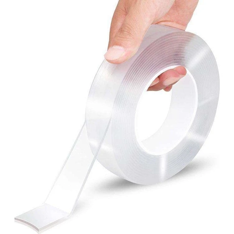 3M NanoTape 2-pak - Genanvendelig dobbeltsidet transparent tape