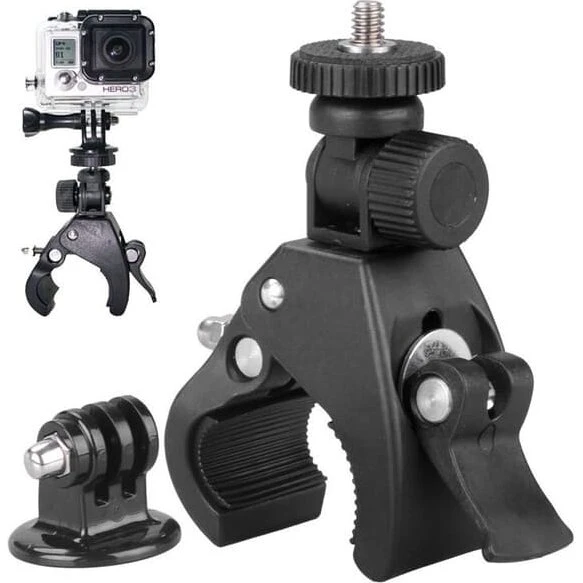 INF Monter GoPro på cykel/motorcykel – roterbar styrholder 16–43 mm