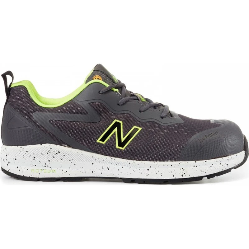 New Balance Logic Grey Lime Sikkerhedssko (45.5)
