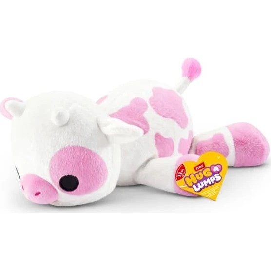 Zuru Hug A Lumps Clover Cow - Medium Vægtet Bamse