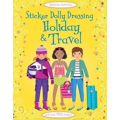 Sticker Dolly Dressing Holiday & Travel - Lucy Bowman & Fiona Watt