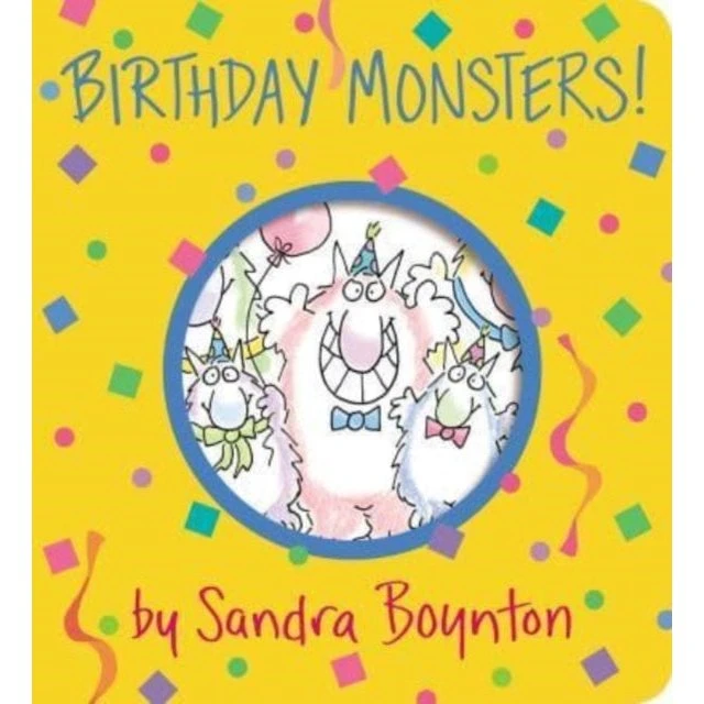 Sandra Boynton: Birthday Monsters! Billedbog