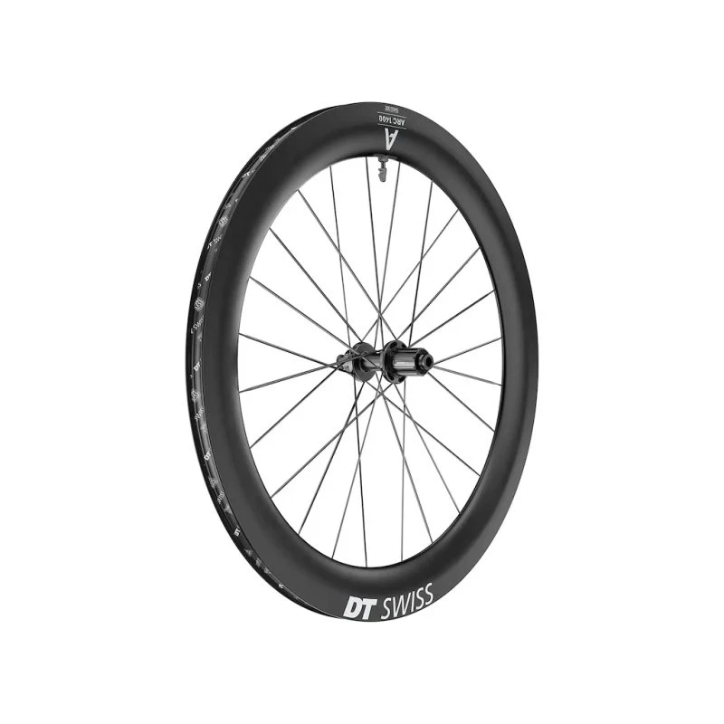 DT Swiss ARC 1400 Forhjul 700c 65mm Centerlock Carbon E-Thru
