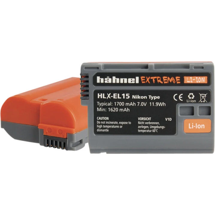 Hähnel Extreme batteri til Nikon HLX-EL15HP (EN-EL15) 2000mAh