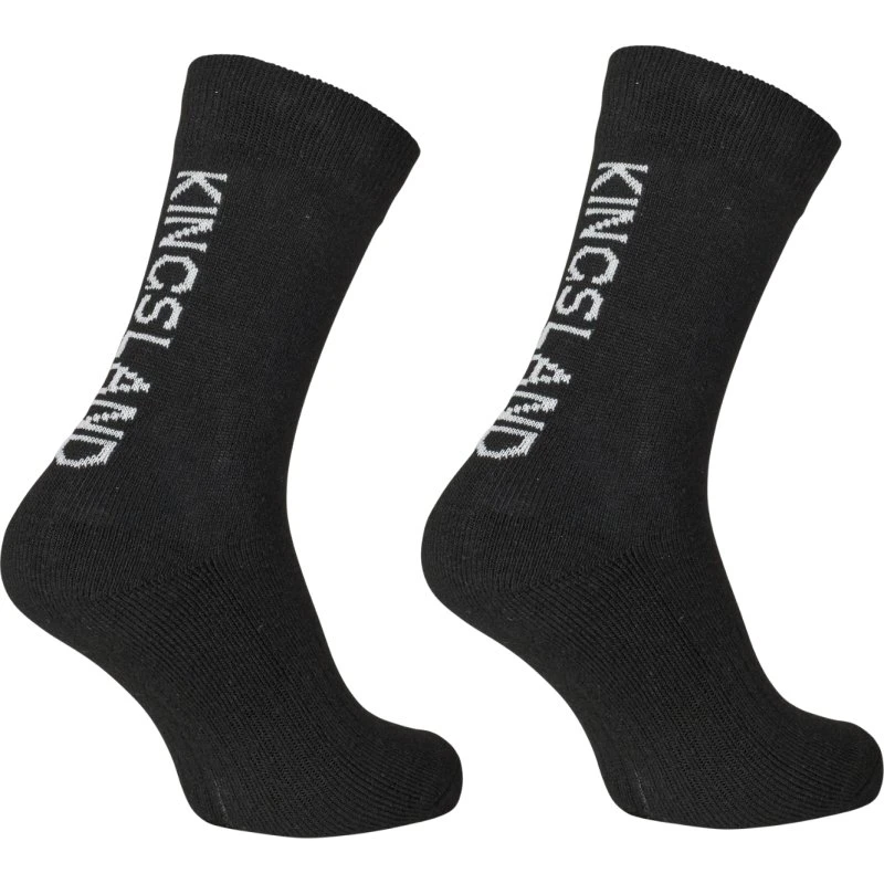 Kingsland Aiden Woolmix Mid Længde Strømper, 2-pak, 41-43