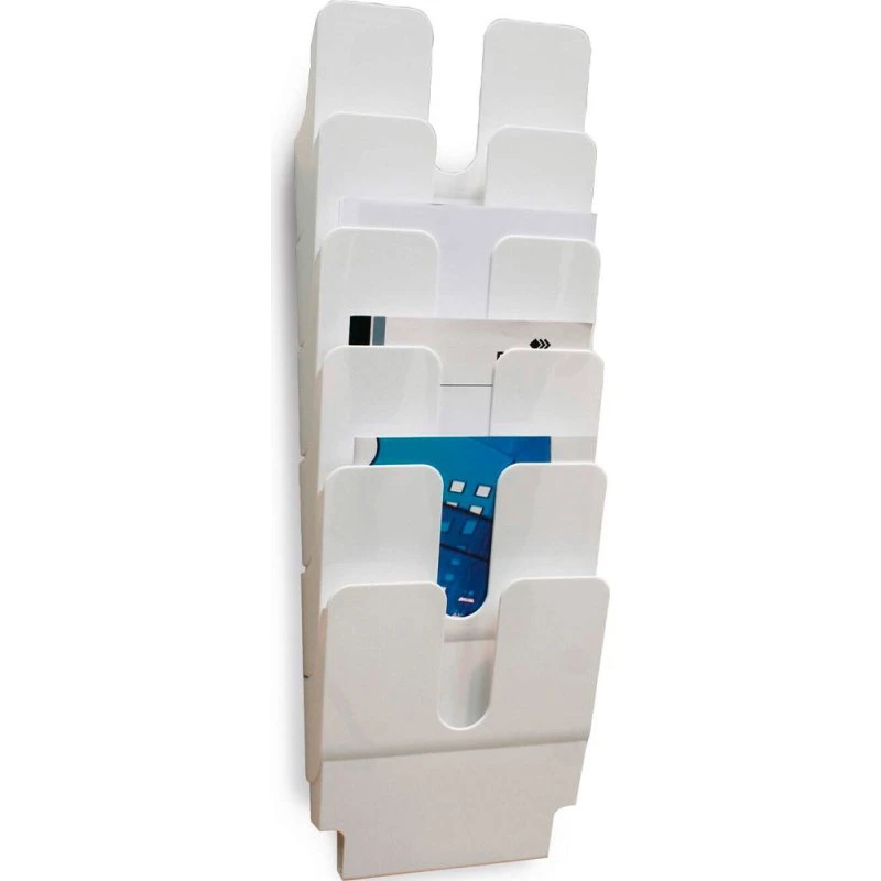 Durable Flexiplus brochureholder med 6 rum til A4