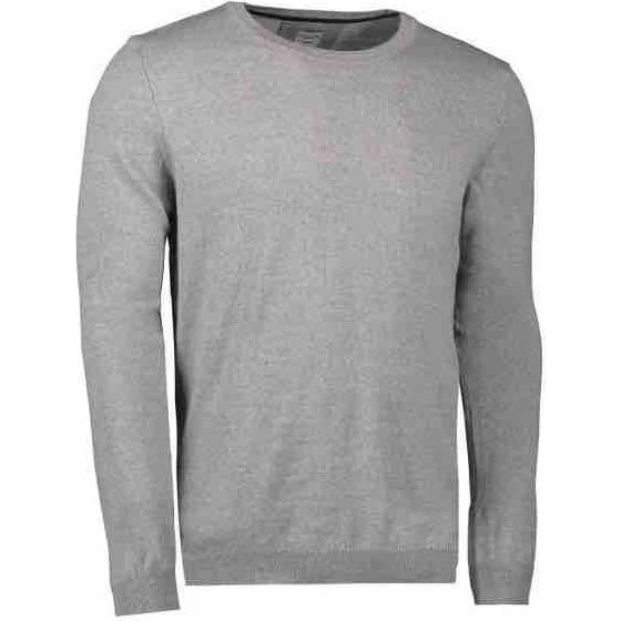 Seven Seas The Knit S650 Pullover - Lys grå melange - 2XL