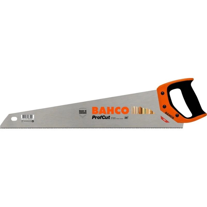 Bahco Håndsav til hårdt træ/krydsfinér 550 mm