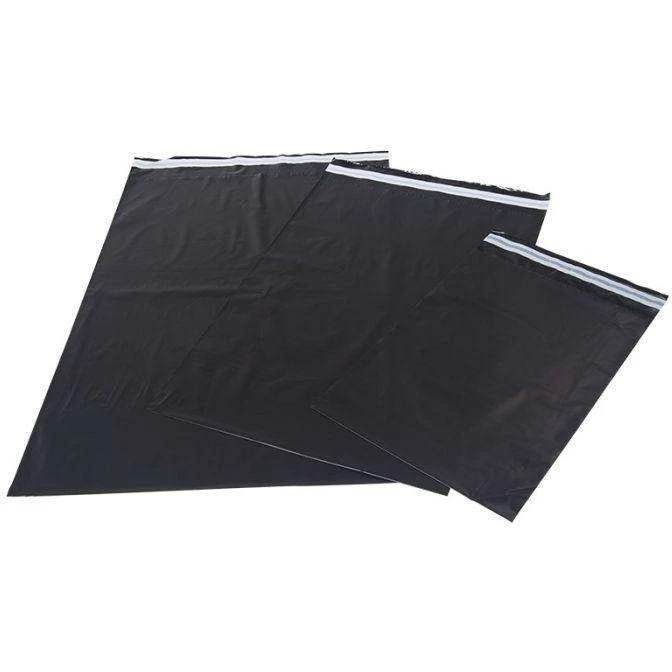 40 stk. Sort e-handelstaske/postordrepose - 25 x 35 cm
