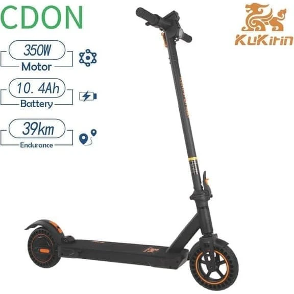 KuKirin S1 Max El-scooter | 350W | 39 km rækkevidde