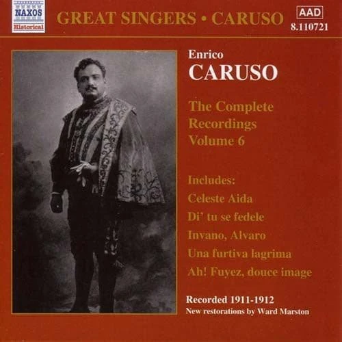 Naxos Caruso Complete Recordings Vol. (CD)