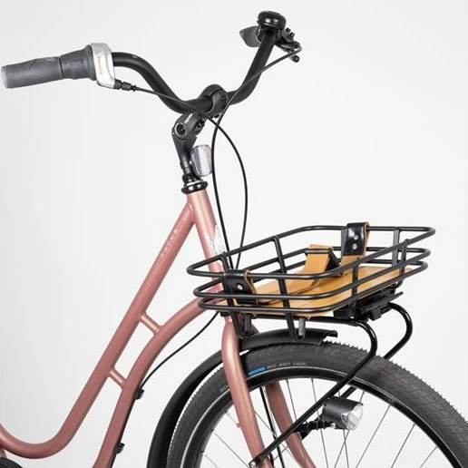 AtranVelo Epic Retro AVS cykelkurv, sort 29x40x7 cm