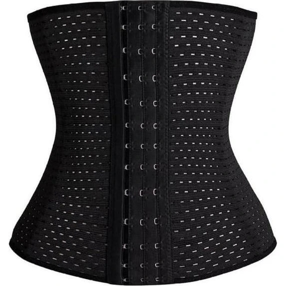Waist Trainer Træningskorset til Timeglasfigur - Sort