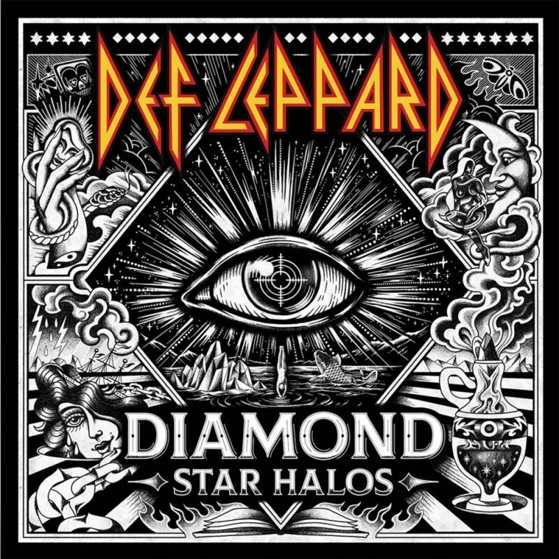 Def Leppard - Diamond Star Halos - Klar Vinyl LP