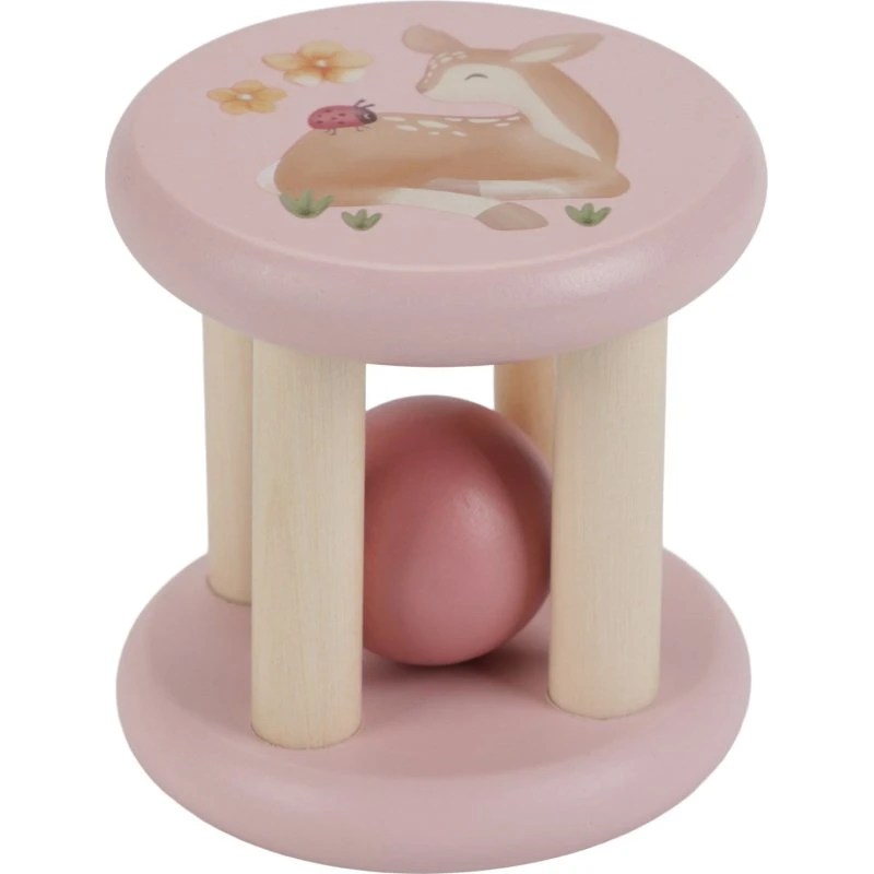 Little Dutch Fairy Garden Rangle i træ, pink (3+ mdr)