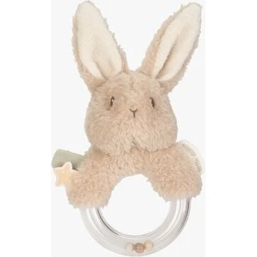 Little Dutch Ringrangle GRS Newborn - Kanin 14,5x11x6 cm