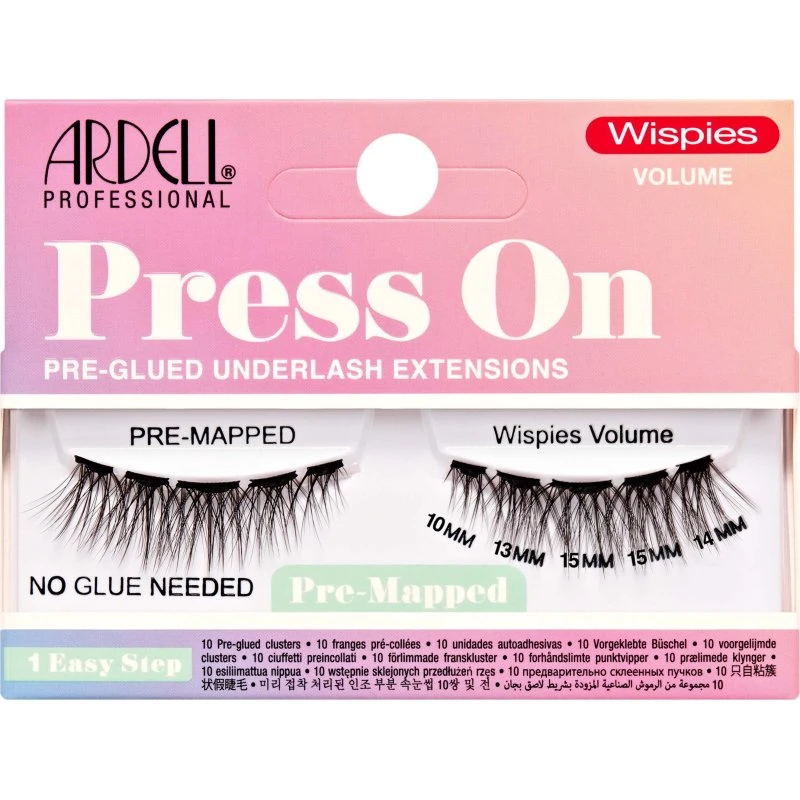 Ardell Press On Pre-Mapped Wispies Volume Extensions