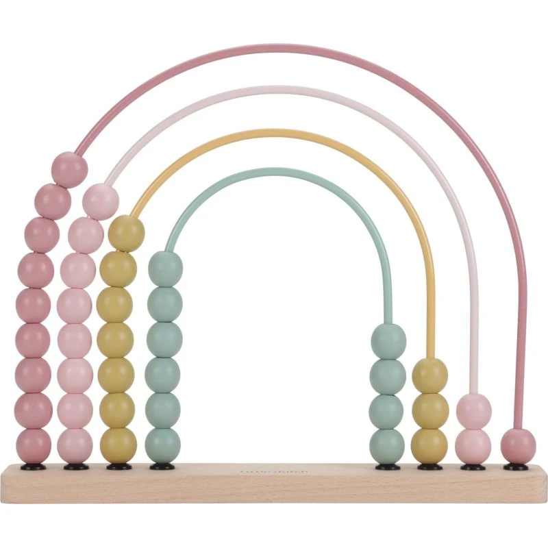 Little Dutch Fairy Garden Regnbue-kugleramme, pink