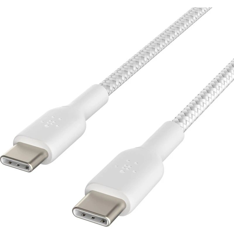 Belkin BoostCharge USB-C til USB-C kabel, 1 m, hvid