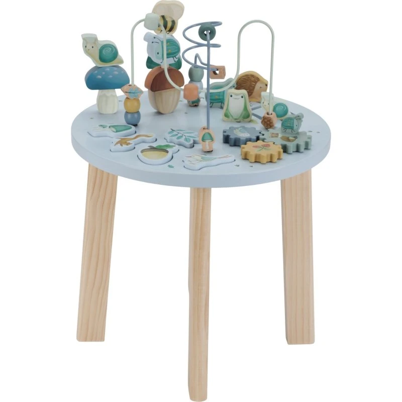 Little Dutch Aktivitetsbord Forest Friends (blå)