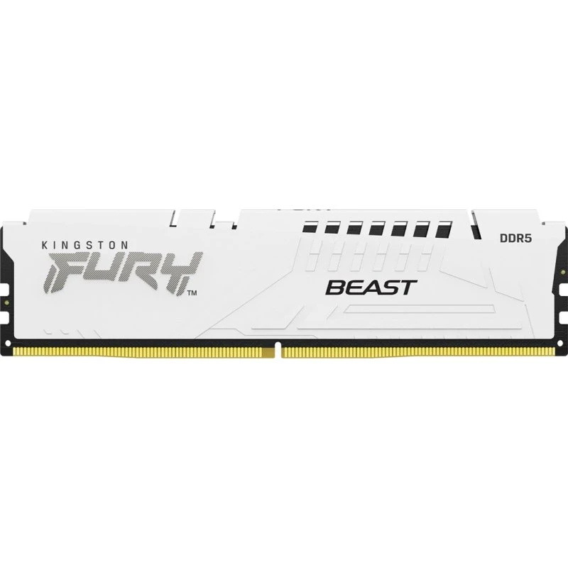 Kingston FURY Beast DDR5 16GB 6400MHz CL32 RAM - Hvid