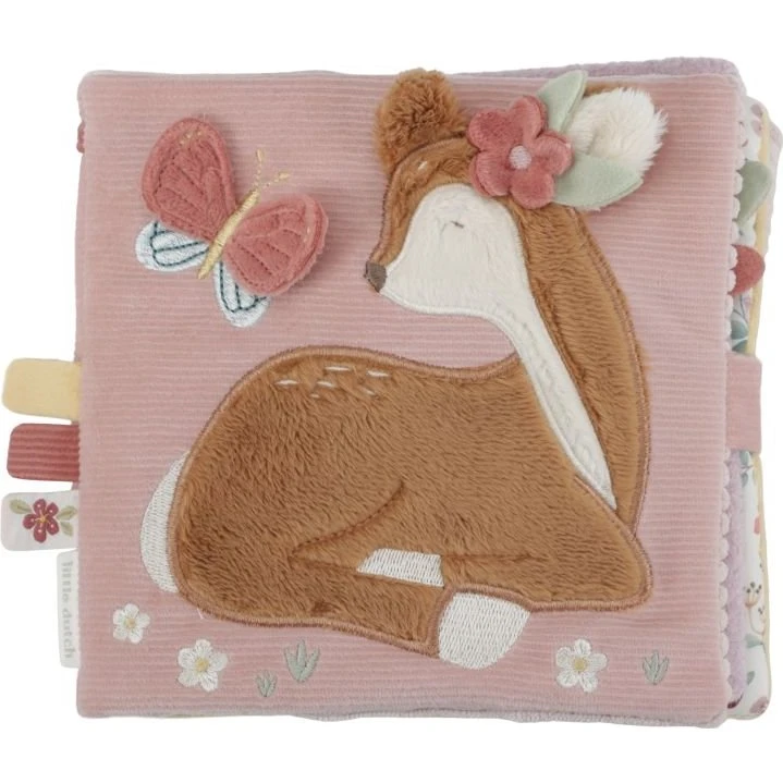 Little Dutch Aktivitetsbog Fairy Garden, Blød Pink 18x16x4,5 cm