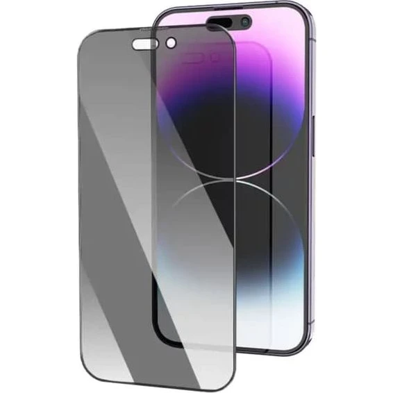 iPhone 12 / 12 Pro Skærmbeskytter i Hærdet Glas med Privatliv