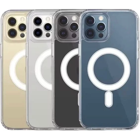 iPhone 16 Pro MagSafe Etui - Gennemsigtig & Stødsikker