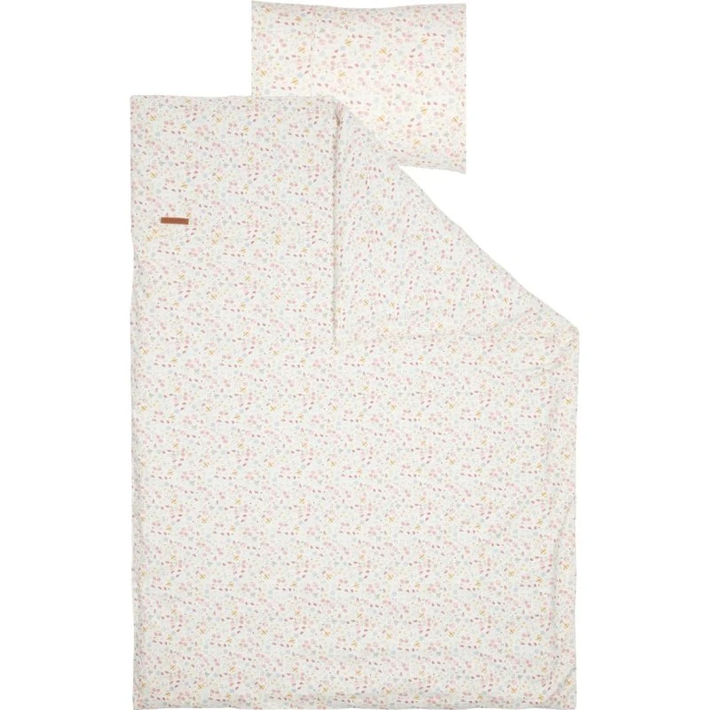 Little Dutch Baby-sengesæt Flowers & Butterflies 70x100 cm