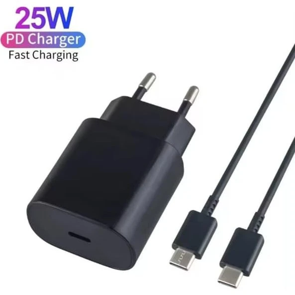 Samsung 25W USB-C Hurtiglader med 2m Kabel