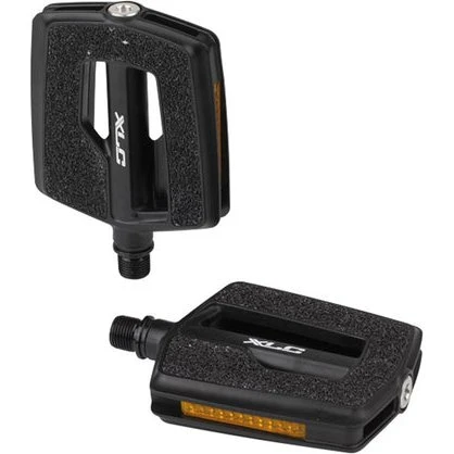 XLC PD-C10 flade pedaler med griptape, sort