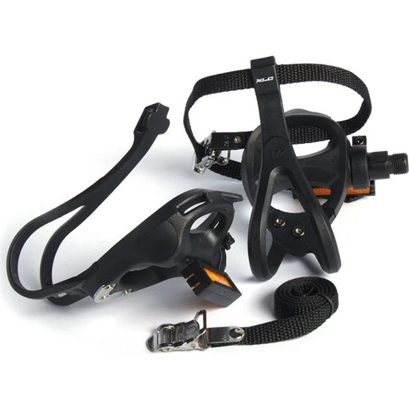 XLC HB-C05 platformpedaler - sort, med remme