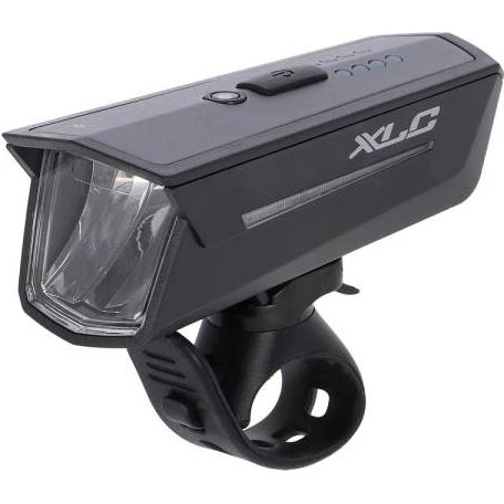 XLC Proxima Pro F28 LED-forlygte med USB-batteri, sort