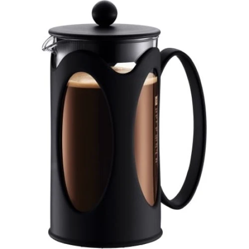 Bodum KENYA Stempelkande 1 L - Sort/Transparent