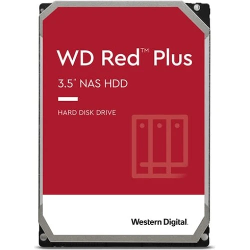 Western Digital Red Plus 6TB 3.5" 5400rpm 64MB SATA III Harddisk