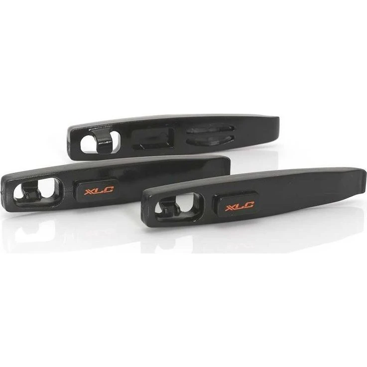 XLC Dækaftrækker TO-S58, 3 stk. – Glasfiber/nylon (Sort)