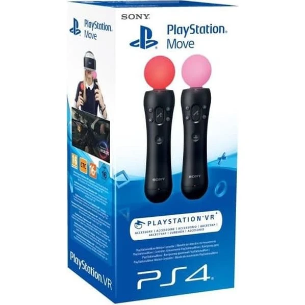 PlayStation Move Controller Sæt - Officiel PlayStation (Refurbished)