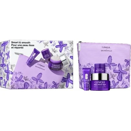 Clinique Smart Clinical Repair Sæt – Creme 50 ml, Serum 10 ml, Øjencreme 5 ml