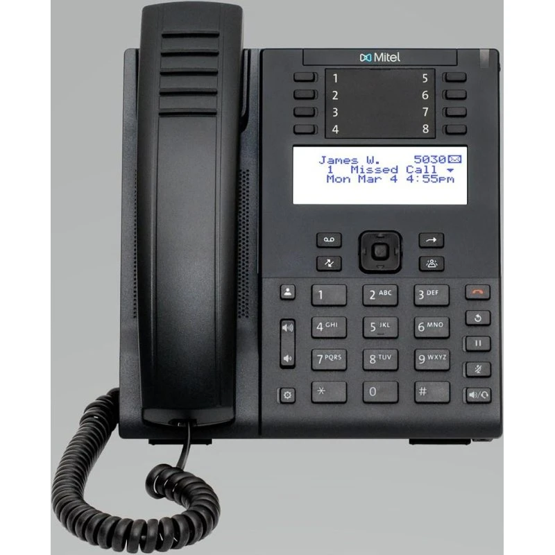 Mitel 6910 IP-telefon - Sort