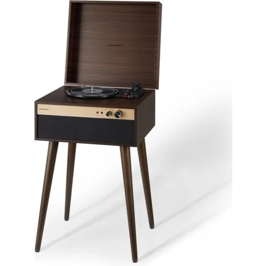 Crosley Jasper Pladespiller - Valnød med Bluetooth