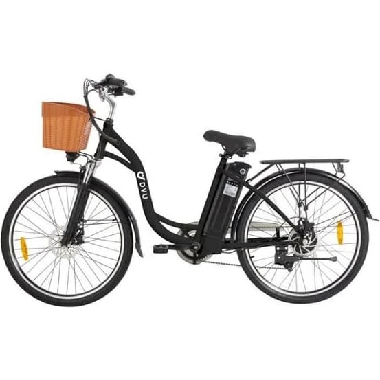 Benfuto DYU C6 MTB Elcykel - 26" - Sort - Hydraulisk