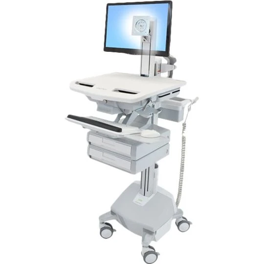 Ergotron StyleView Medicinsk Vogn til LCD-display op til 24"