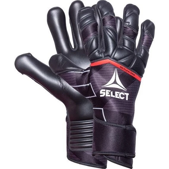 Select 90 Flexi Pro v24 Målmandshandsker - Sort/Rød