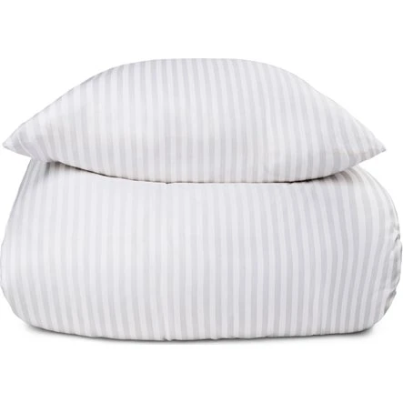 Borg Living sengelinned 200x200 cm 100% bomuldssatin - Hvid