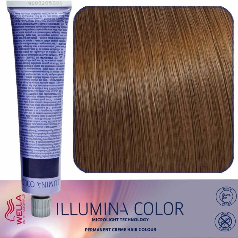Wella Illumina Color 7/75 Mahogni Blond Medium Brun 60 ml