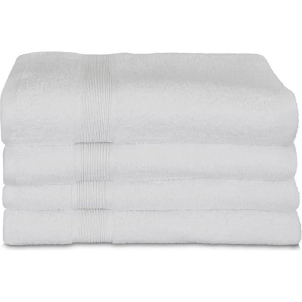 Excellent By Borg Bambus badelagen 100x150 cm Hvid - 60% bambus