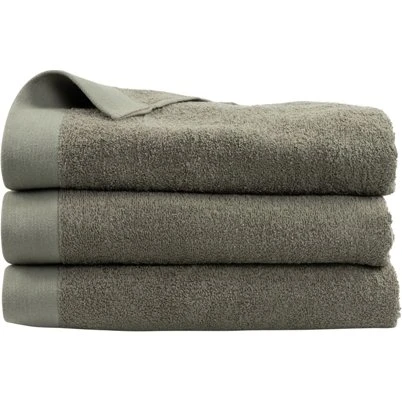 By Borg badehåndklæde 70x140 cm – Lysegrønt, 100% bomuld (500 g/m²)