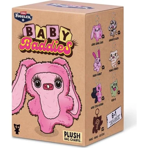 Fuggler Baby Baddies Bag Charm Blind Box - Nøglering