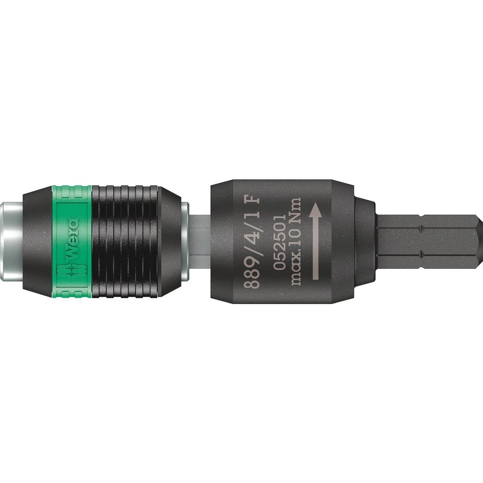 Wera 889/4/1 f Rapidaptor friløbs-bitholder 1/4 x 64 mm